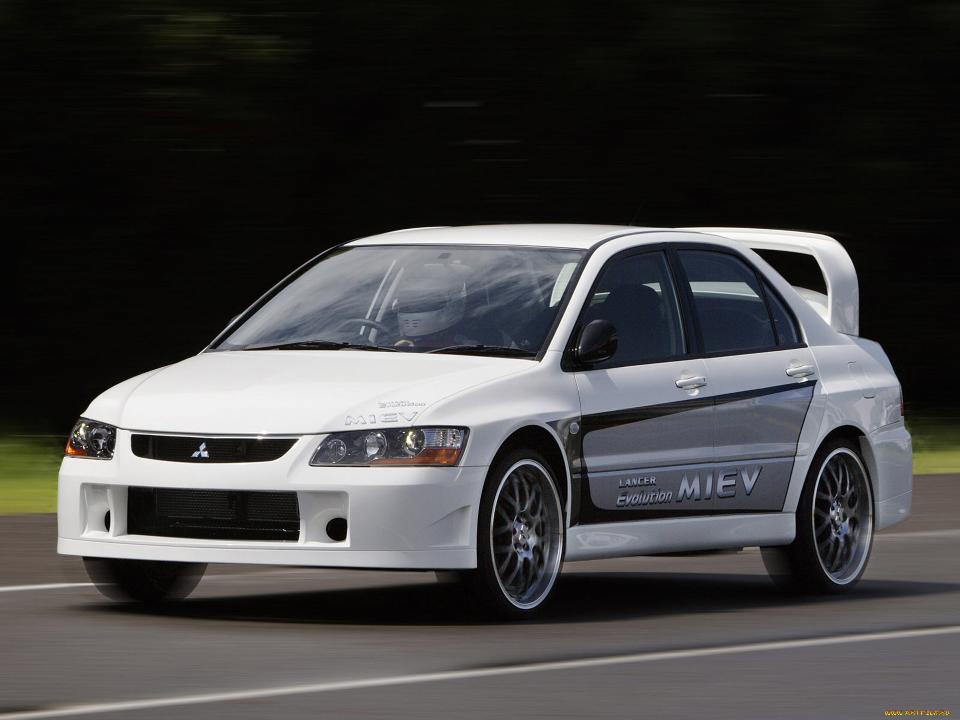 mitsubishi lancer evolution miev concept 2005, , mitsubishi, miev, lancer, evolution, 2005, concept